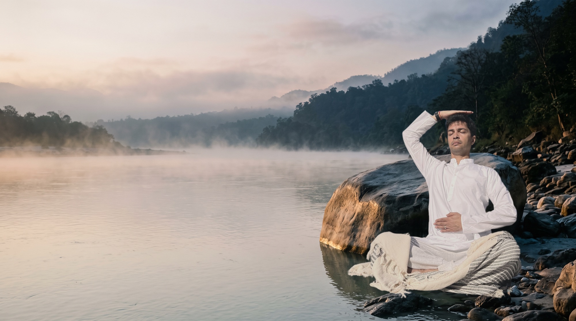 Vaibhav Parashar, founder and teacher of Parasha Yoga Foundation